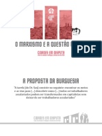 O Marxismo E A Questão Urbana: Cidades em Disputa