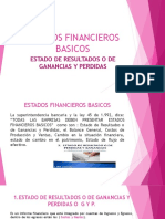 Estados Financieros Basico, Ganancias y Perdidas