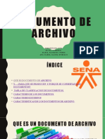 Documento de archivo trabajo del sena