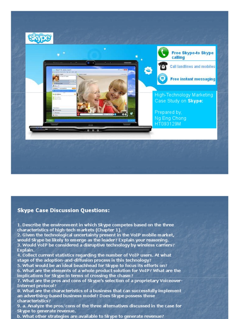 Key activities of skype image