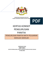 Pengurusan Panitia Mata Pelajaran