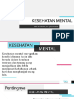 KESEHATAN MENTAL