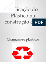 Aplicação Do Plástico Na Construção Civil