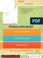 Pengkajian Resep