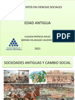 SOCIEDADES ANTIGUAS Y CAMBIO SOCIAL (PRESENTACION) Diapoditivas
