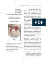 El sentido de las periferias existenciales en el Papa Francisco