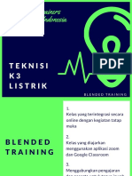 TEKNISI K3 LISTRIK