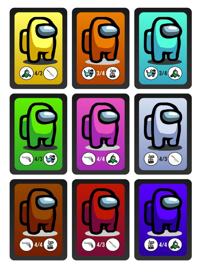 Among Us Card Game - Sátiro Matias | PDF