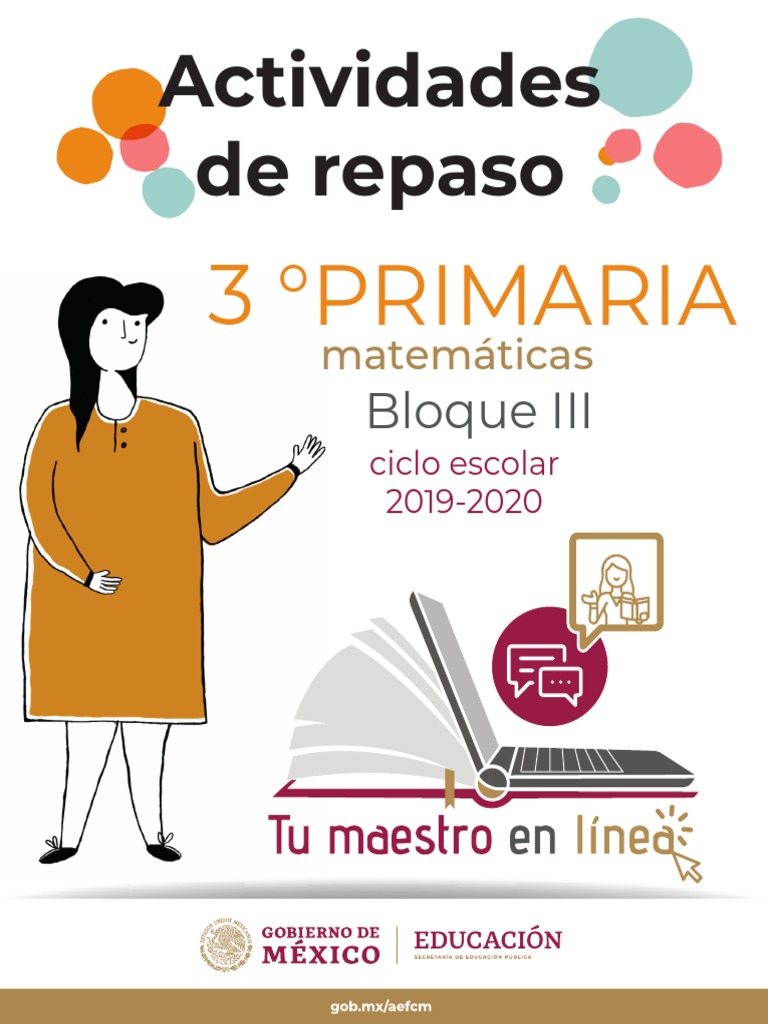 Actividades de repaso matemáticas 3° PRIMARIA | PDF