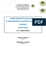 Individual Performance Commitment and Review Form: (Ipcrf)