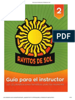 Guía para El Instructor de Rayitos de Sol