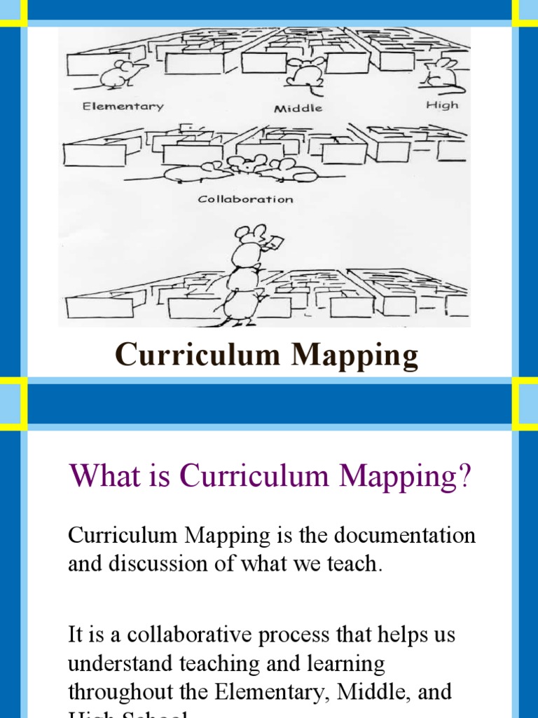 Curriculum Mapping | Download Free PDF | Curriculum | Teachers