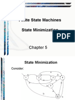 Finite State Machines State Minimization