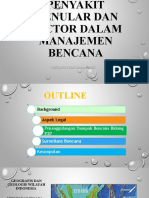 PENYAKIT MENULAR DAN VECTOR DALAM MANAJEMEN BENCANA