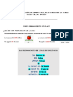 Guia Prepositions of Place