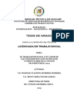 Tesis - Trabajo Social y Su Labor en Las Unidades Educativas Fiscales y Particulares de Portoviej