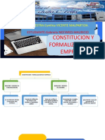 Constitucion y Formalizacion de Empresa