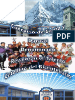 Concurso virtual de danzas y canto Cetpro Julio C. Tello