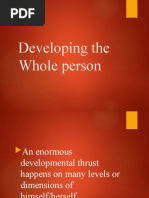 Developing The Whole Person