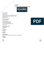 ICSD 2021 - Registration Invoice