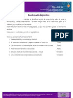 2 - 0 - Cuestionario Diagnostico Del Tema Innovacion