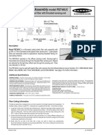 Plastic Fiber Optic Assembly: Model PBT46UC