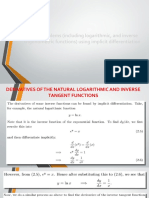 Solve Problems Using Implicit Defferentiation by Jan Renz Placeros & Rojiemar Zozobrado