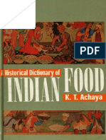 K. T. Achaya - A Historical Dictionary of Indian Food-Oxford University Press (1998)