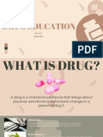 Drug Education: Bayani Sartorio