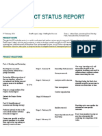 Team 1-Project Status Report