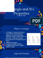Triangles and Its Properties