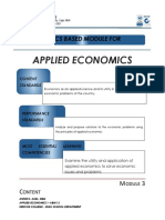 Applied Economics: Melcs Based Module For