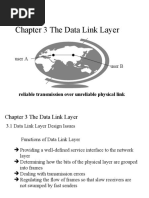 Chapter 3 The Data Link Layer: User A User B