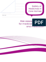 Risk Assessment Tool For Medicial Conditions and Medication