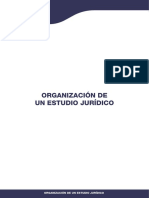 Organización de Un Estudio Jurídico