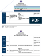 Weekly Home Learning Plan For Grade 8: Week 2, Quarter 1, September 20-24, 2021