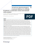 Burry2021 Article PharmacologicalAndNon-pharmaco - Delirium