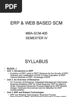 Erp & Web Based SCM 1