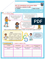 Elaboramos Un Tríptico Con Nuestra Propuesta de Acciones - Comunicación