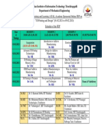 FDP - Schedule - 3DP - IIITT