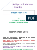 Artificial Intelligence & Machine Learning: Introduction To AI