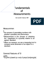 Fundamentals of Measurements: Carl Leoneill A. Baroma, RMT
