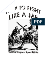 Japanese Bayonet Fighting Manual
