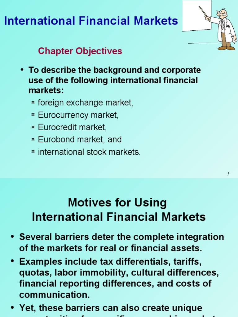 Overview of International Financial Markets | PDF | Foreign Exchange ...