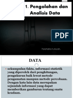 Pengolahan & Analisis Data