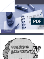 Technical Writing vs Academic and Literary Writing