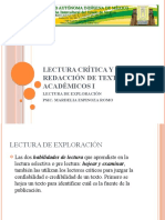 Lectura de Exploración