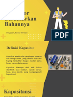 Kapasitor Berdasarkan Bahannya