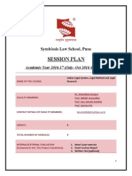 Indian Legasl System Session Plan