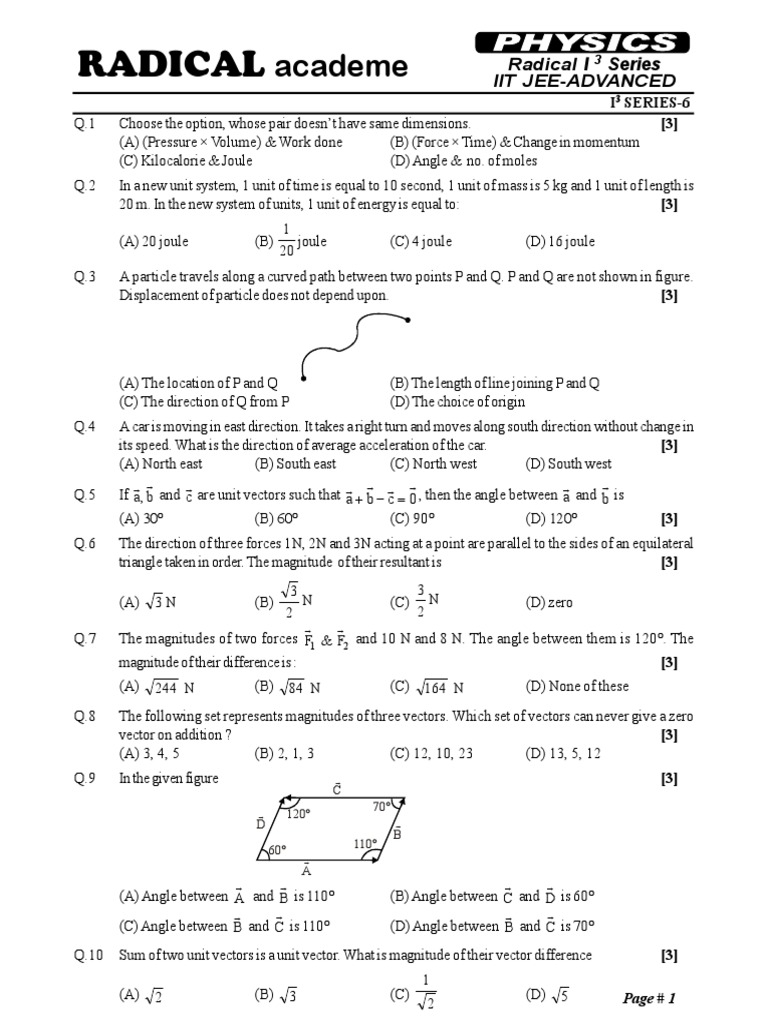 Phy (A) RIS 6-8 | PDF | Euclidean Vector | Force